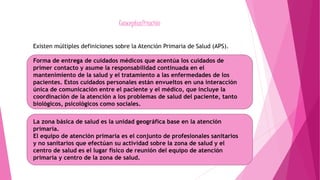 Atencion primaria de salud | PPTX