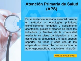 Atencion primaria de salud | PPTX