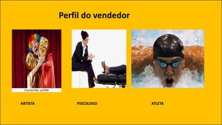 Perfil do vendedor
ARTISTA PSICOLOGO ATLETA
 