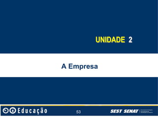 UNIDADE 2
A Empresa

53

 