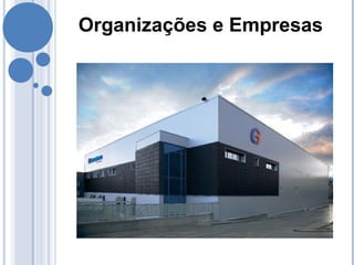 Organizações e Empresas
 