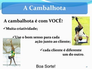 A cambalhota é com VOCÊA cambalhota é com VOCÊ!!
Boa Sorte! 28
 