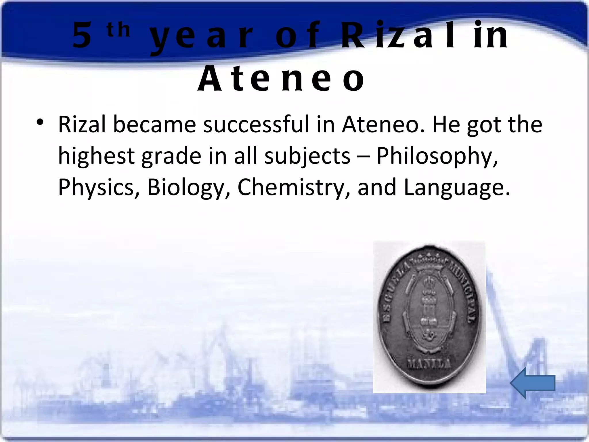 Rizal in Ateneo | PPT
