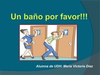 Alumna de UDH: María Victoria Díaz
 