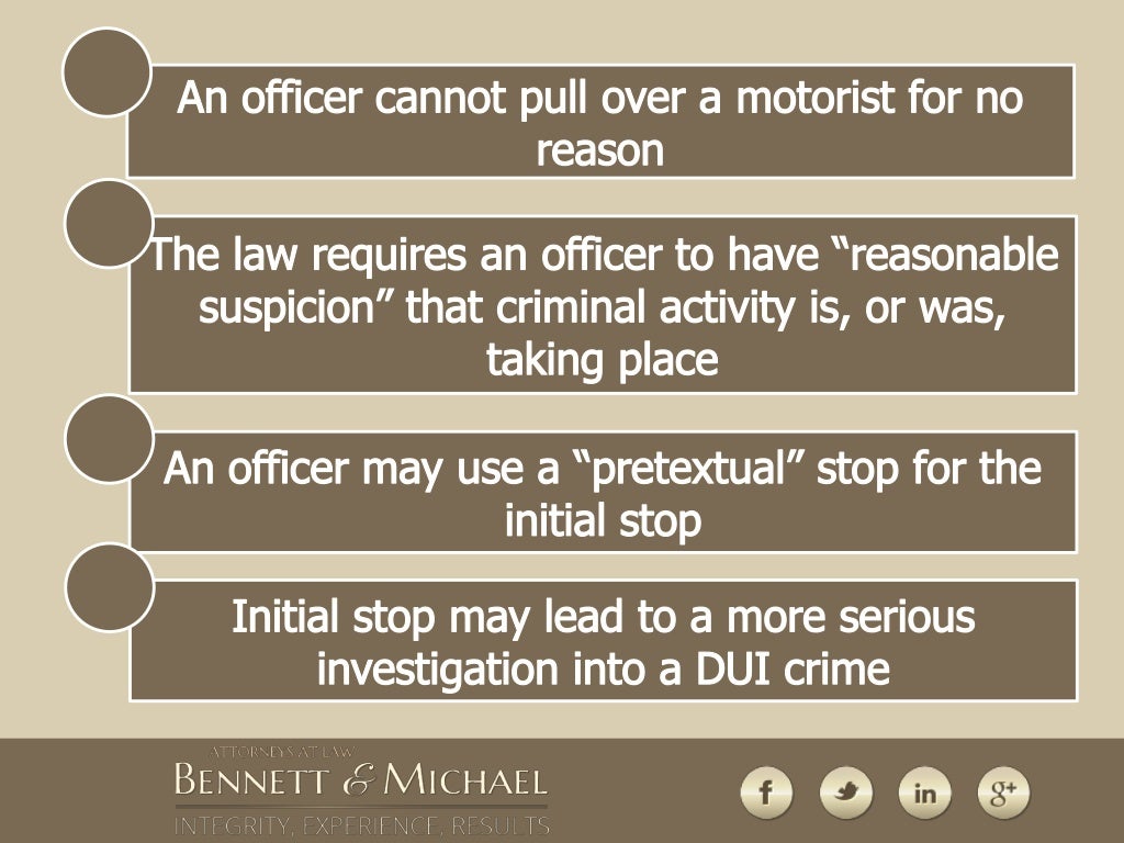 A Tennessee DUI Stop What to Expect