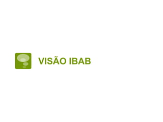 VISÃO IBAB
 