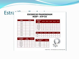 Estratificação de risco
 