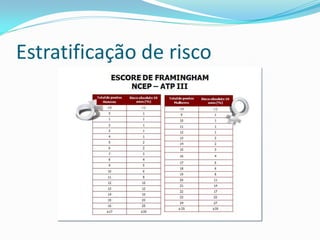 Estratificação de risco
 