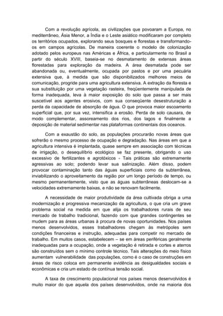 A Terra E A Humanidade