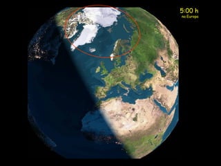 5:00 h  na Europa 