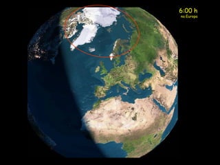 6:00 h  na Europa 