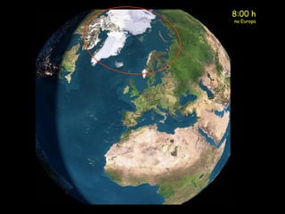 8:00 h  na Europa 