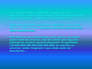 A Terra e o Universo