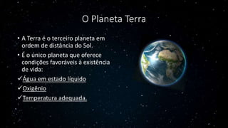 A Terra no Sistema Solar | PPTX