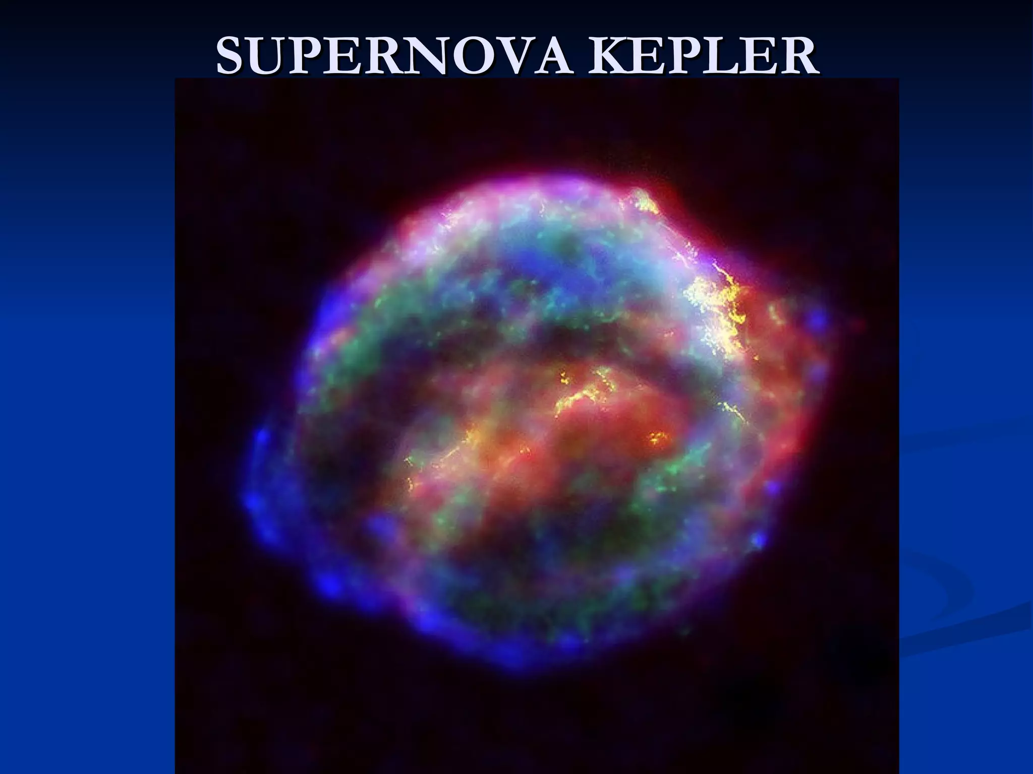 SUPERNOVA KEPLER 