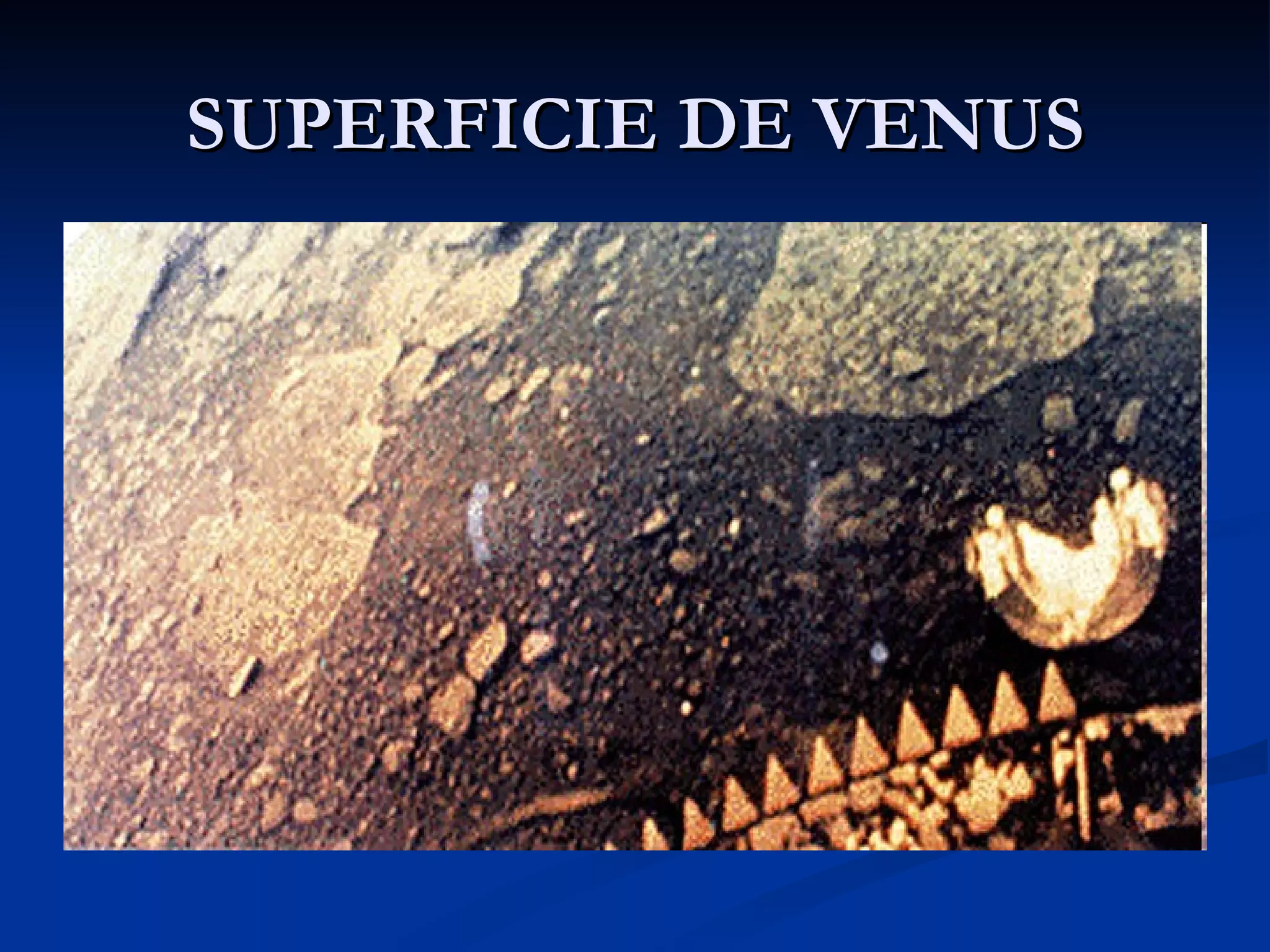 SUPERFICIE DE VENUS 