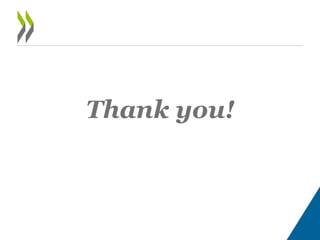 Sustainability and Scaling up the
initiative towards 2030
Potential obstacles:
• Lack of commitment from countries: country ownership and
commitment is a key precondition for the identification of the countries
for phase II;
• Initiative perceived as a duplication of platforms and
institutions: avoid duplication and overlapping. We will build on
existing platforms for policy dialogue (CISAN in Colombia, TWG FSN in
Cambodia, etc) and existing policy processes;
• TA perceived as too complicated or too demanding in terms of time
and budget;
• Pressure by the international community to support initiatives
focused on short-term results.
 