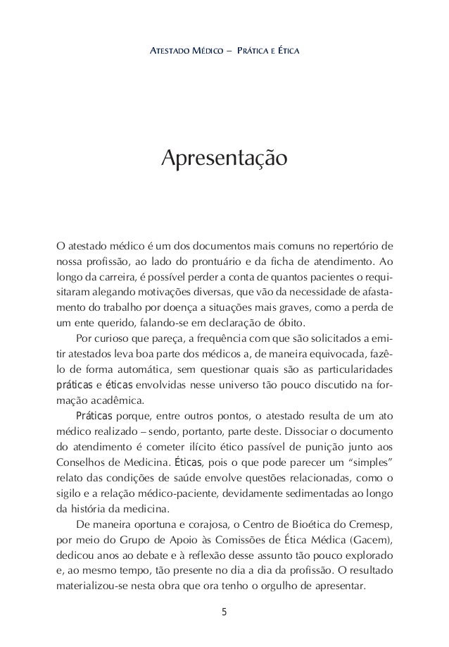 Quantos dias para apresentar atestado medico