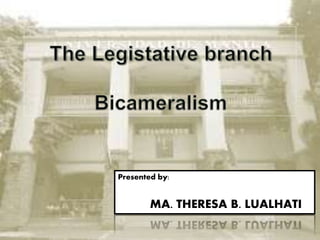 Presented by:
MA. THERESA B. LUALHATI
 