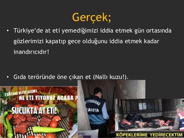 Gastronomika CoffeeTalk/İkram 2 At Eti ve Sütü