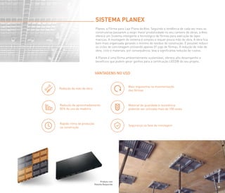 Catálogo da Atex, a forma da laje