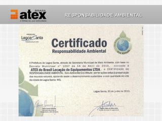 RESPONSABILIDADE AMBIENTAL
 
