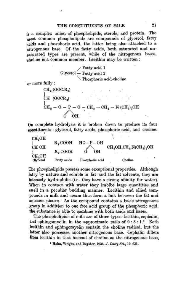 A textbook of dairy chemistry