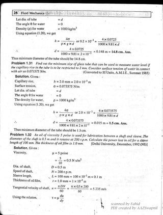 A text book of fluid mechanics and hydraulic machines dr. r. k. bansal ...