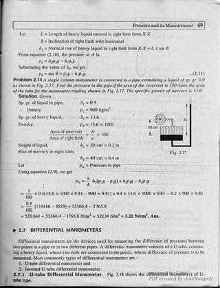 A text book of fluid mechanics and hydraulic machines dr. r. k. bansal ...