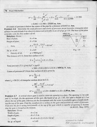 A text book of fluid mechanics and hydraulic machines dr. r. k. bansal ...