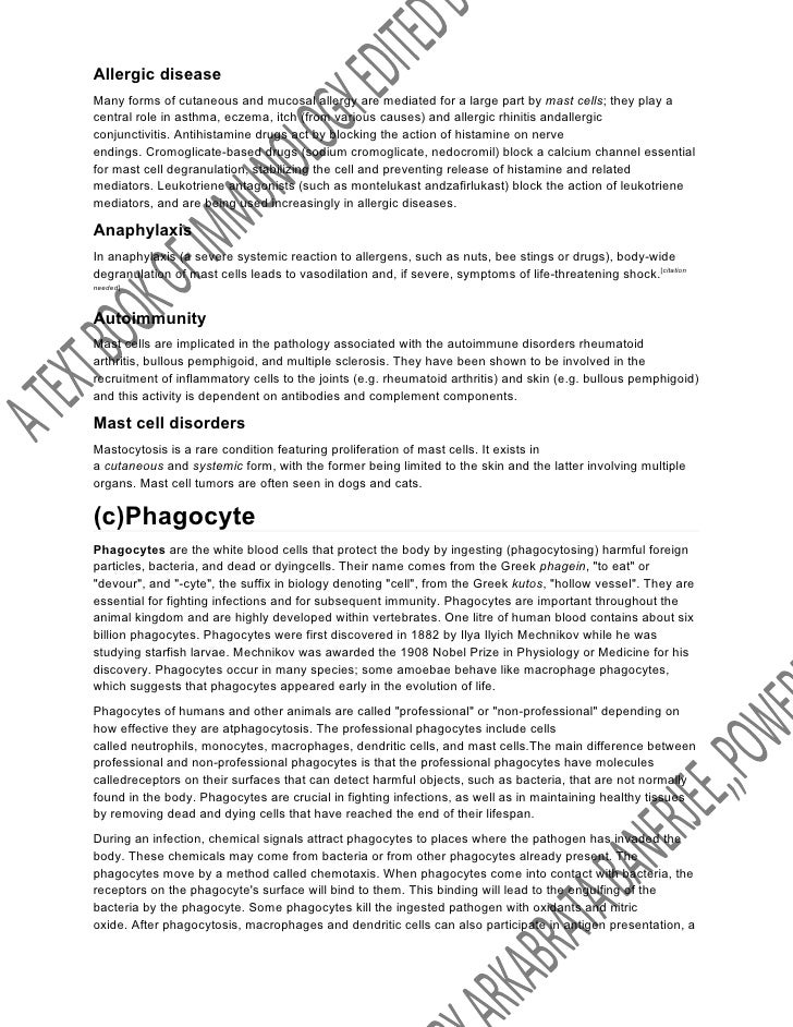 A Text Book Of Immunology