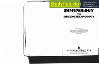 A Text Book Of Immunology And Immunotechnology.Pdf