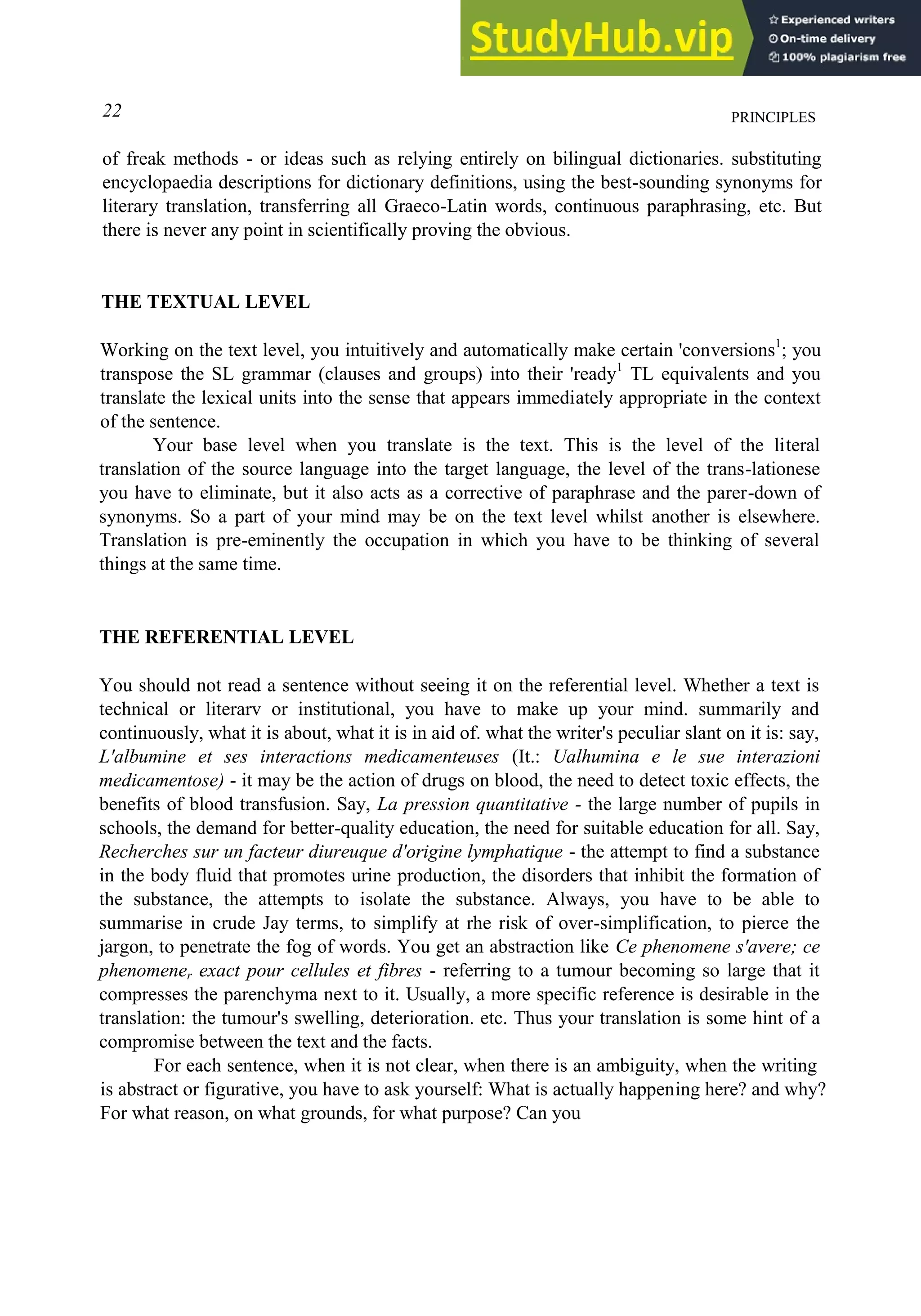 A TEXTBOOK OF TRANSLATION - Peter Newmark | PDF