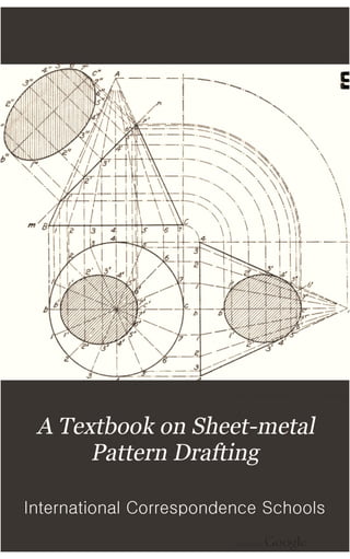 A textbook on sheet metal pattern drafting volume 2 1901