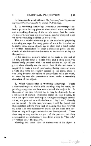 A textbook on sheet metal pattern drafting volume 2 1901