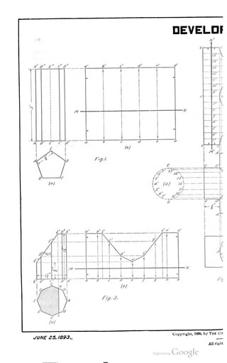 A textbook on sheet metal pattern drafting volume 2 1901