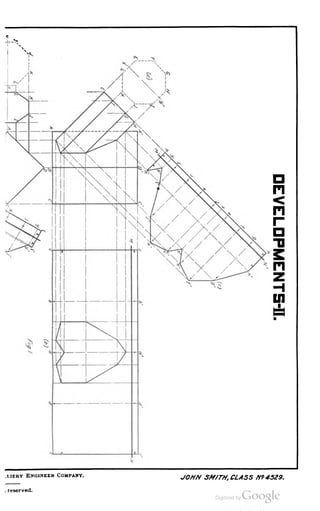 A textbook on sheet metal pattern drafting volume 2 1901