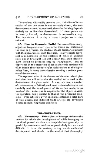 A textbook on sheet metal pattern drafting volume 2 1901