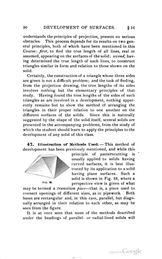 A textbook on sheet metal pattern drafting volume 2 1901