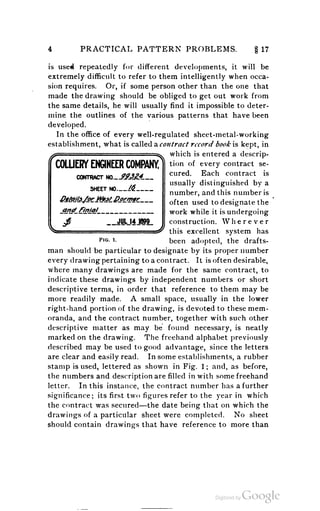 A textbook on sheet metal pattern drafting volume 2 1901