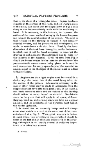 A textbook on sheet metal pattern drafting volume 2 1901