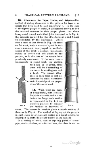 A textbook on sheet metal pattern drafting volume 2 1901