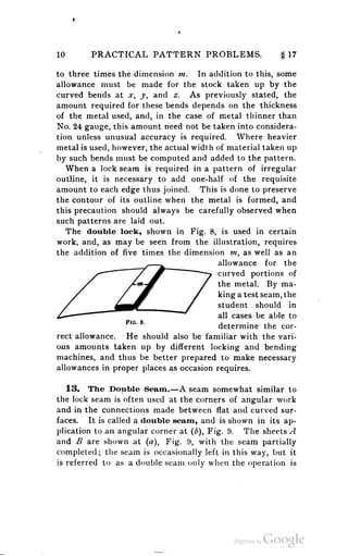 A textbook on sheet metal pattern drafting volume 2 1901