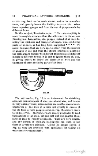 A textbook on sheet metal pattern drafting volume 2 1901