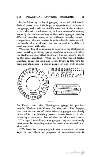 A textbook on sheet metal pattern drafting volume 2 1901