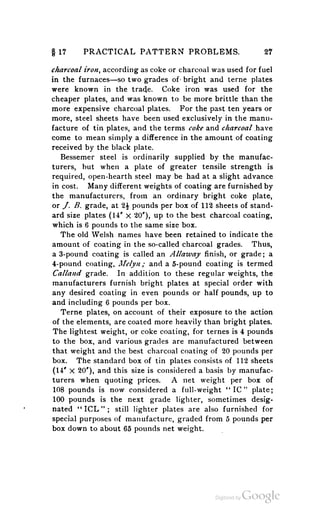 A textbook on sheet metal pattern drafting volume 2 1901