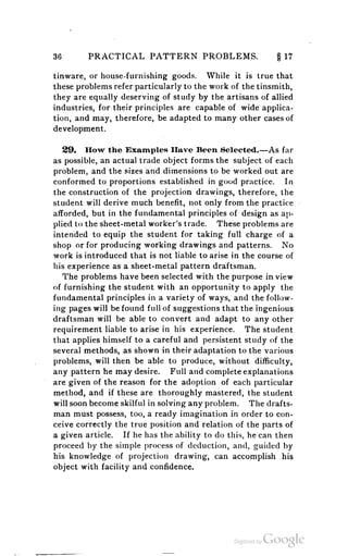 A textbook on sheet metal pattern drafting volume 2 1901