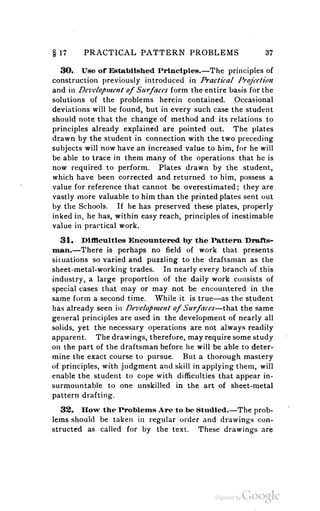 A textbook on sheet metal pattern drafting volume 2 1901