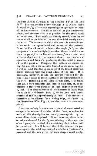 A textbook on sheet metal pattern drafting volume 2 1901