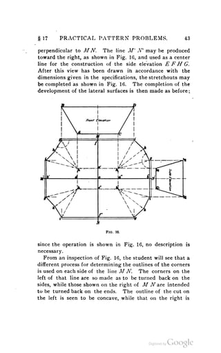 A textbook on sheet metal pattern drafting volume 2 1901